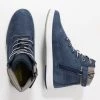 Timberland Bambini DAVIS SQUARE 6 INCH - Sneakers Alte - Navy