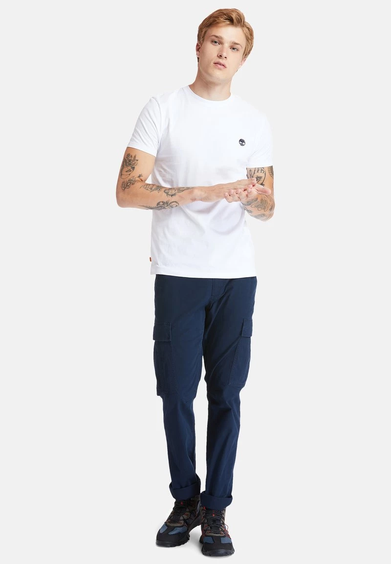 Timberland Uomo SS DUNSTAN RIVER - T-shirt Basic - White 2 Timberland Uomo SS DUNSTAN RIVER - T-shirt Basic - White - immagine 2