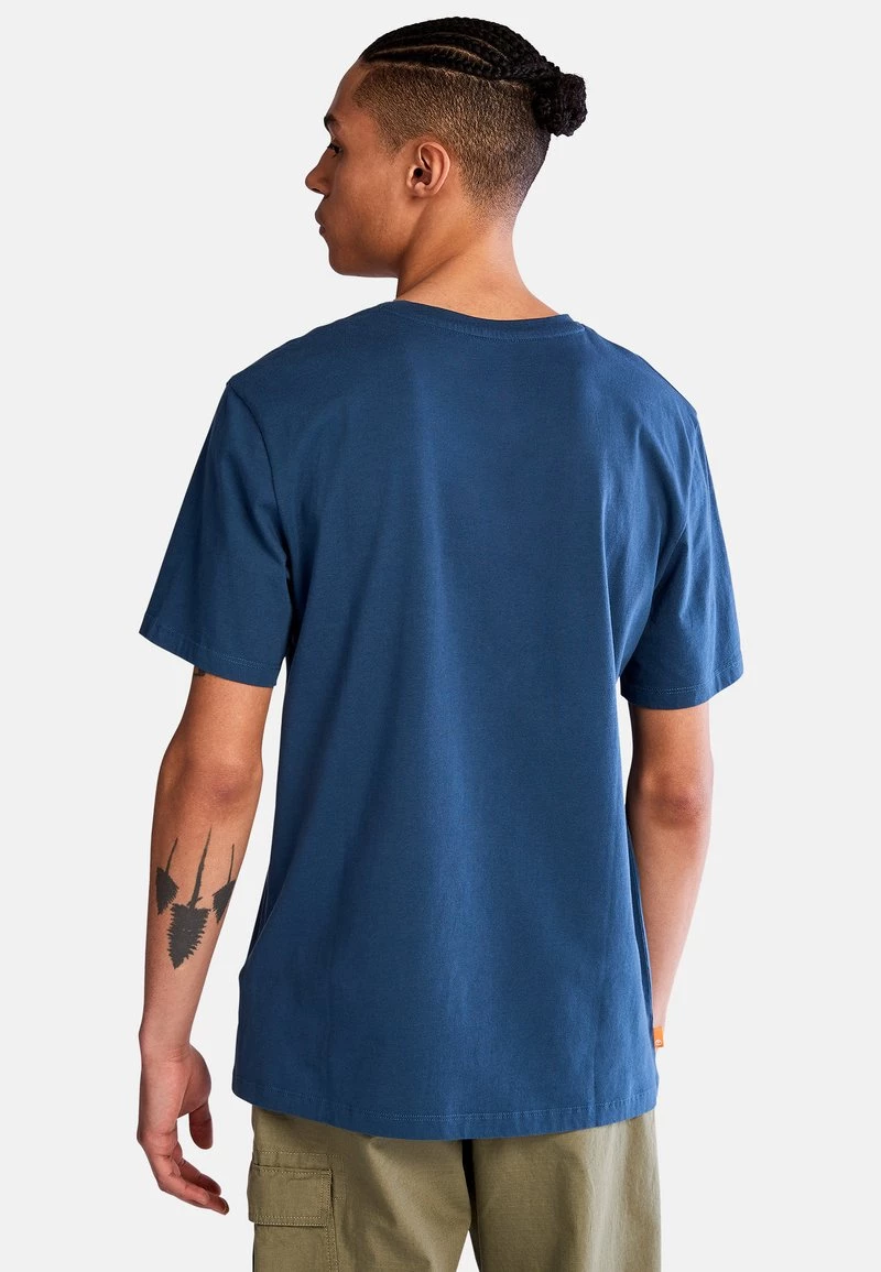 Timberland Uomo TREE CAMO - T-shirt Con Stampa - Dark Denim 3 Timberland Uomo TREE CAMO - T-shirt Con Stampa - Dark Denim - immagine 3