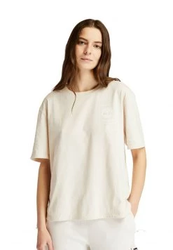 Timberland Donna PRO UTIL TEE - T-shirt Con Stampa - White Sand