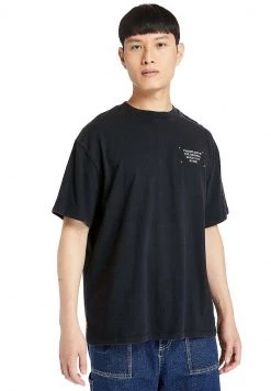 Timberland Uomo WORKWEAR - T-shirt Con Stampa - Black