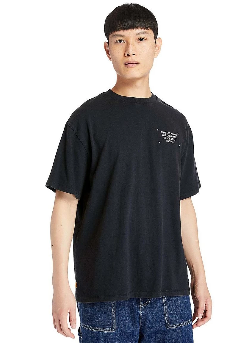 Timberland Uomo WORKWEAR - T-shirt Con Stampa - Black 1 Timberland Uomo WORKWEAR - T-shirt Con Stampa - Black