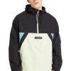 Timberland Uomo WINDBREAKER PULLOVER - Giacca A Vento - Black/luminary Green