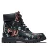 Timberland Donna 6IN HERITAGE BOOT CUPSOLE - W - Stivaletti Stringati - Black Floral Print