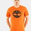 Timberland Uomo T-shirt Con Stampa - Orange