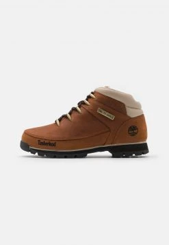 Timberland Uomo EURO SPRINT HIKER - Sneakers Alte - Red Brown