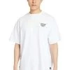 Timberland Uomo WORKWEAR - T-shirt Con Stampa - White