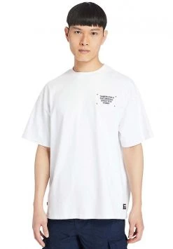 Timberland Uomo WORKWEAR - T-shirt Con Stampa - White