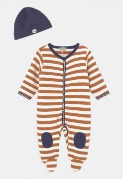 Timberland Bambini SET - Tutina - Off White/chocolate Brown