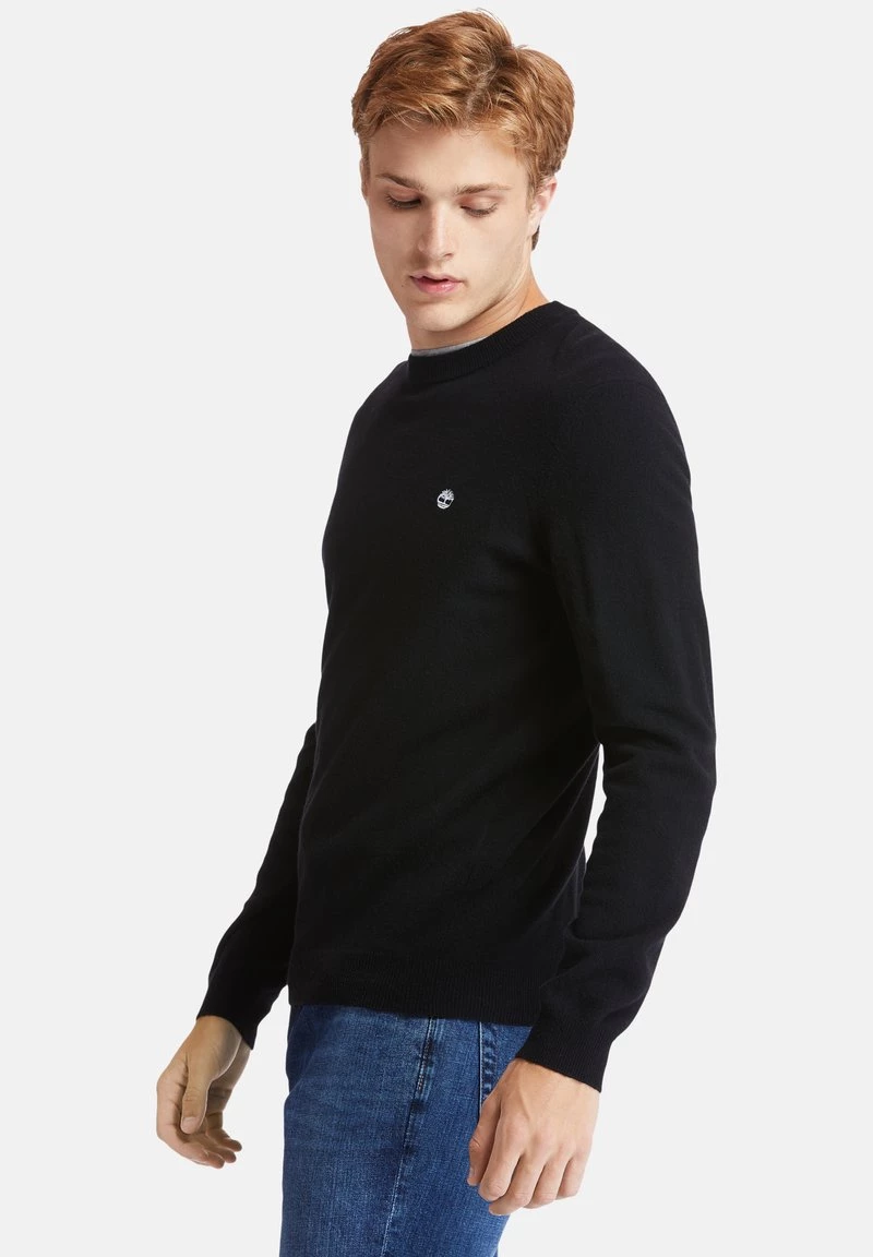 Timberland Uomo LS COHAS BROOK MERINO CREW SWEATER - Felpa - Black 4 Timberland Uomo LS COHAS BROOK MERINO CREW SWEATER - Felpa - Black - immagine 4