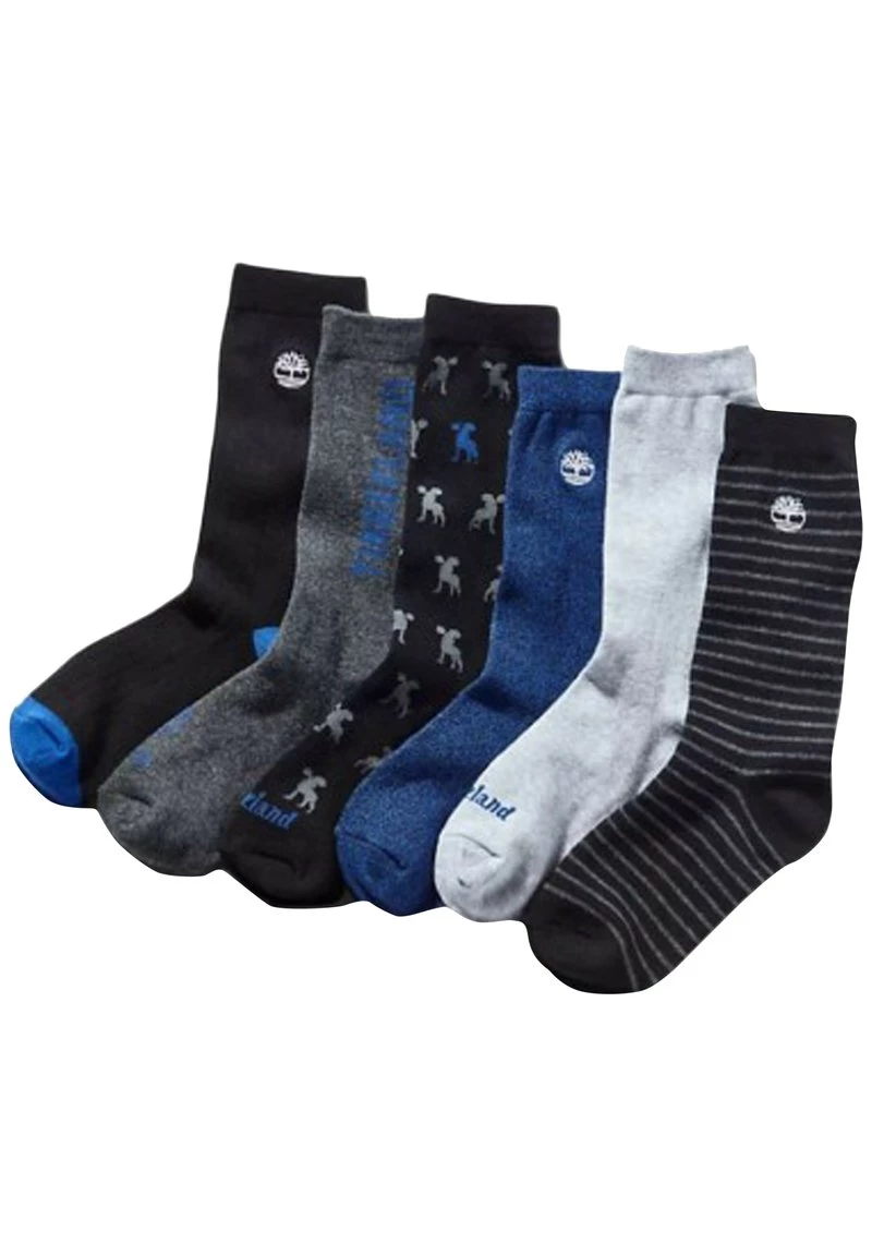 Timberland Uomo 6 PACK - Calze - Noir 1 Timberland Uomo 6 PACK - Calze - Noir