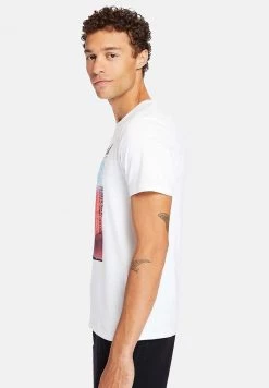 Timberland Uomo GRAPHIC TEE HORIZON - T-shirt Con Stampa - White -Discount Timberland in Italia 1bc3361147b743ce90b6ba3bce48ccb2