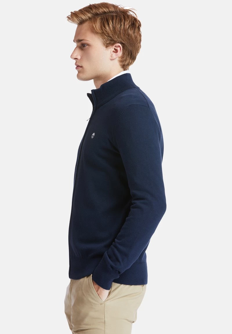 Timberland Uomo WILLIAMS RIVER FULL ZIP - Cardigan - Dark Sapphire 4 Timberland Uomo WILLIAMS RIVER FULL ZIP - Cardigan - Dark Sapphire - immagine 4