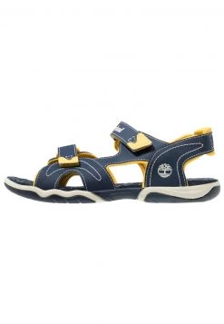 Timberland Bambini ADVENTURE SEEKER 2 STRAP - Sandali Da Trekking - Navy/yellow
