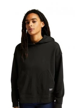 Timberland Donna Felpa Con Cappuccio - Black