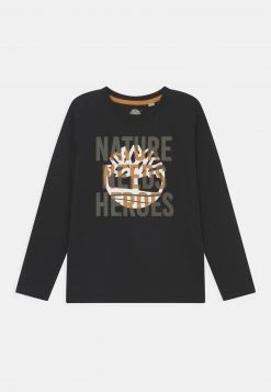 Timberland Bambini LONG SLEEVE - Maglietta A Manica Lunga - Black