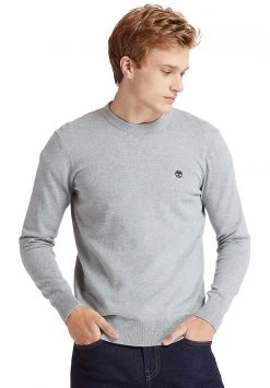 Timberland Uomo WILLIAMS RIVER CREW - Felpa - Medium Grey Heather