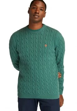 Timberland Uomo P-B LAMBWOOL CABLE - Maglione - Smoke Pine
