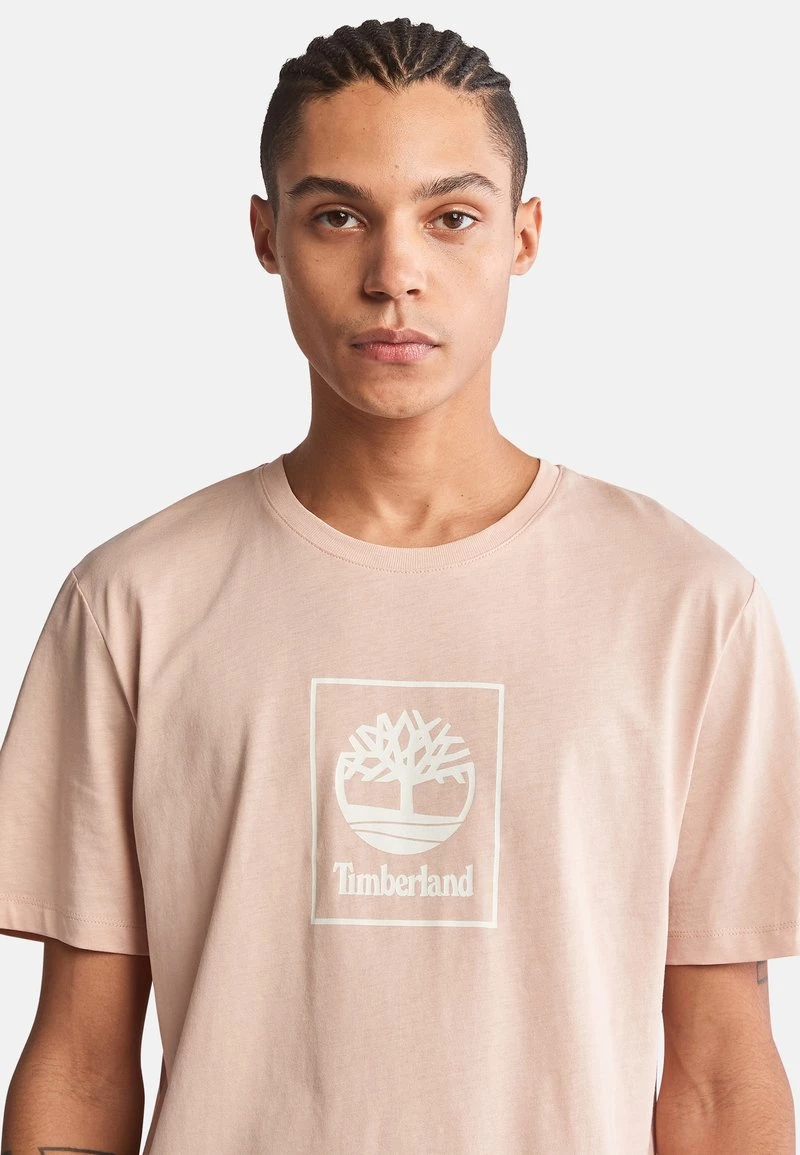 Timberland Uomo TREE LOGO TEE - T-shirt Con Stampa - Cameo Rose 5 Timberland Uomo TREE LOGO TEE - T-shirt Con Stampa - Cameo Rose - immagine 5
