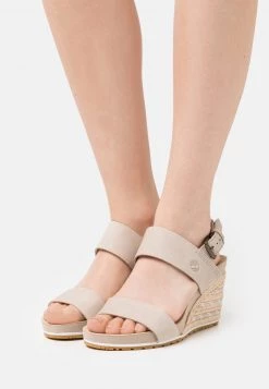 Timberland Donna CAPRI SUNSET WEDGE - Sandali Con Zeppa - Light Beige