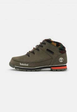 Timberland Uomo EURO SPRINT HIKER - Sneakers Alte - Dark Green