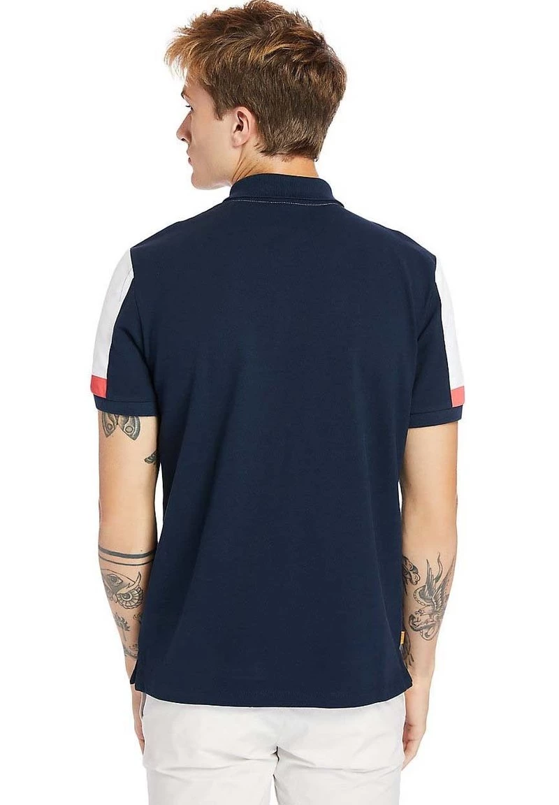 Timberland Uomo MILLERS RIVER - Polo - Dark Sapphirewhite 3 Timberland Uomo MILLERS RIVER - Polo - Dark Sapphirewhite - immagine 3