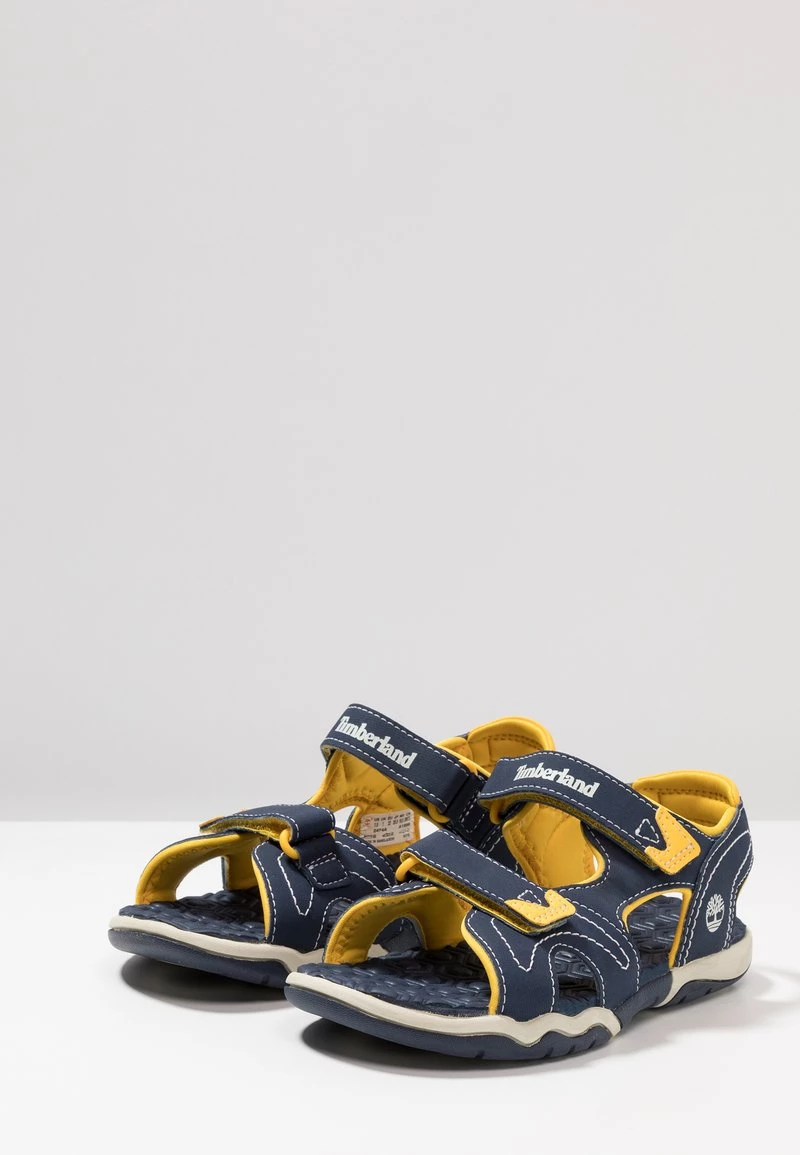 Timberland Bambini ADVENTURE SEEKER 2 STRAP - Sandali Da Trekking - Navy/yellow 4 Timberland Bambini ADVENTURE SEEKER 2 STRAP - Sandali Da Trekking - Navy/yellow - immagine 4