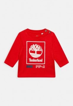 Timberland Bambini LONG SLEEVE - Maglietta A Manica Lunga - Bright Red