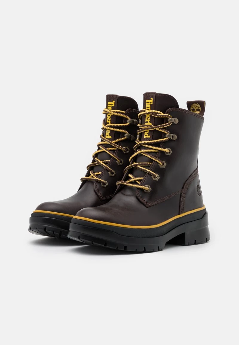 Timberland Donna MALYNN MID LACE - Stivaletti Stringati - Dark Brown 3 Timberland Donna MALYNN MID LACE - Stivaletti Stringati - Dark Brown - immagine 3