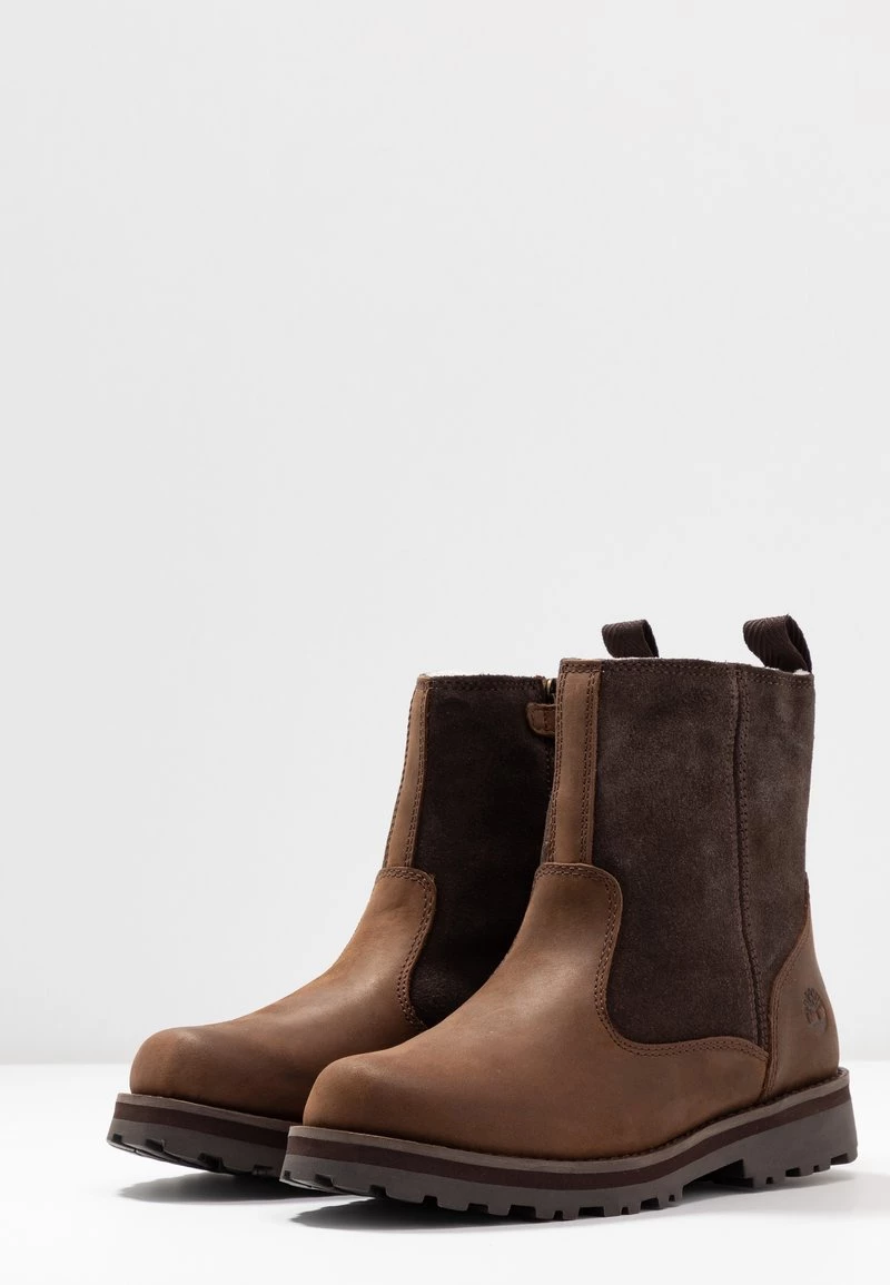 Timberland Unisex COURMA KID WARM LINED - Stivaletti - Dark Brown 4 Timberland Unisex COURMA KID WARM LINED - Stivaletti - Dark Brown - immagine 4
