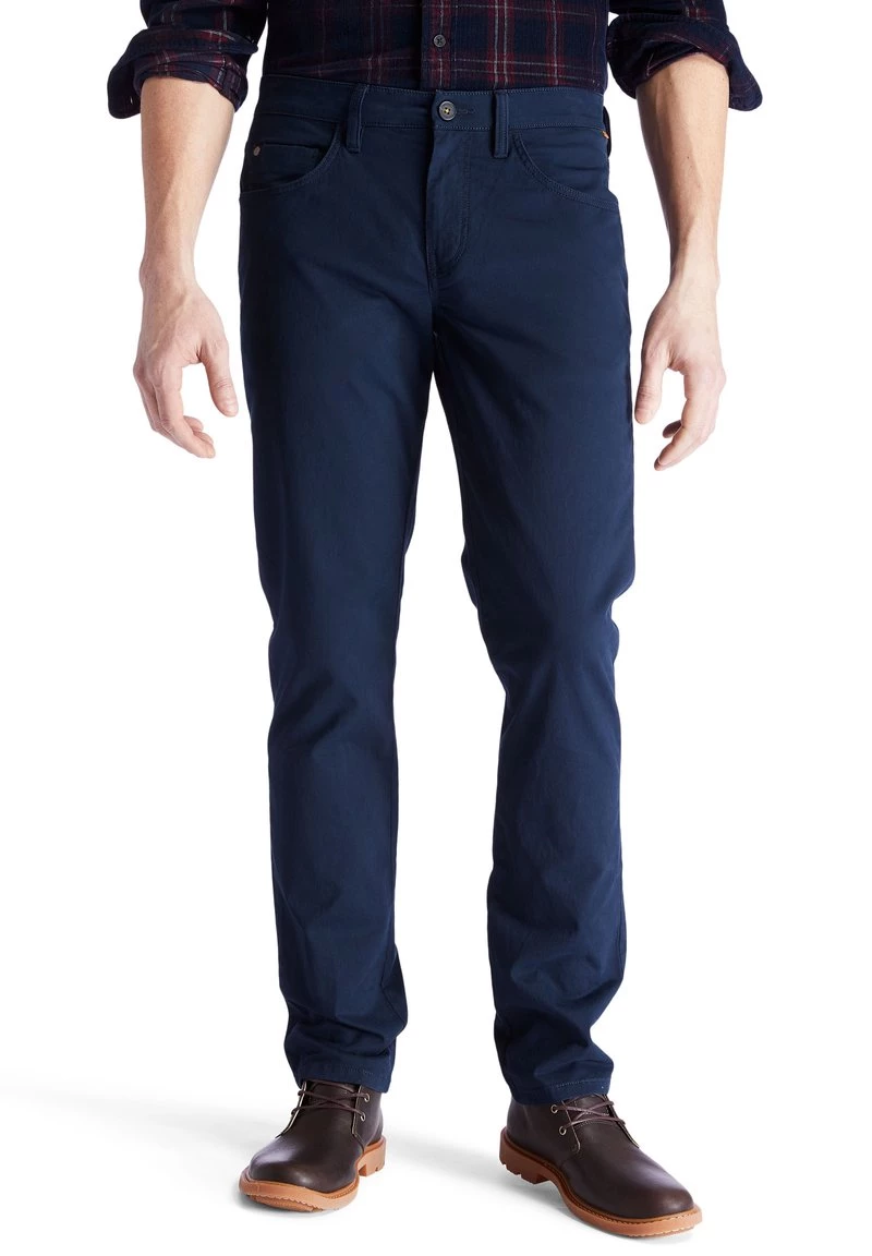 Timberland Uomo SARGENT LAKE STRETCH TWILL - Chino - Dark Sapphire 1 Timberland Uomo SARGENT LAKE STRETCH TWILL - Chino - Dark Sapphire