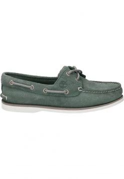 Timberland Uomo CLASSIC BOAT 2 EYE - Scarpe Da Barca - Grün