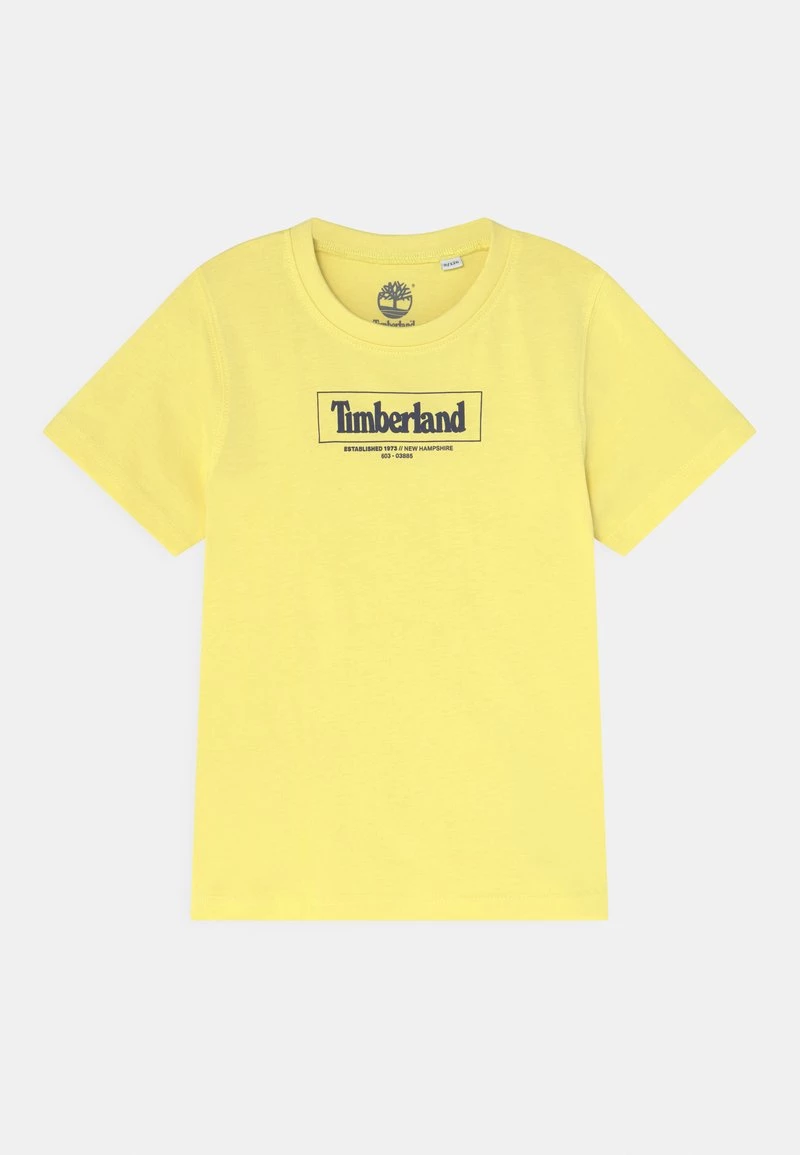 Timberland Bambini SHORT SLEEVES TEE - T-shirt Con Stampa - Straw Yellow 1 Timberland Bambini SHORT SLEEVES TEE - T-shirt Con Stampa - Straw Yellow