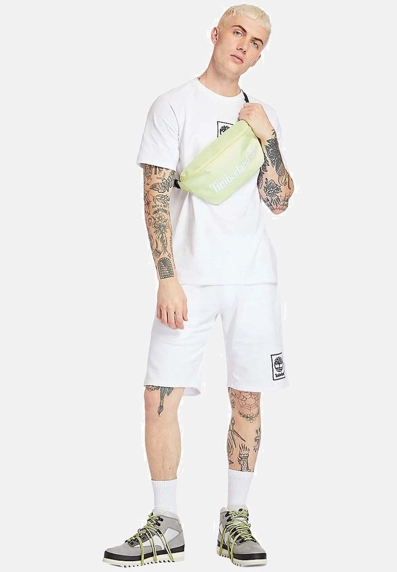 Timberland Uomo YC SUMMER SWEATSHORT - Shorts - White 2 Timberland Uomo YC SUMMER SWEATSHORT - Shorts - White - immagine 2