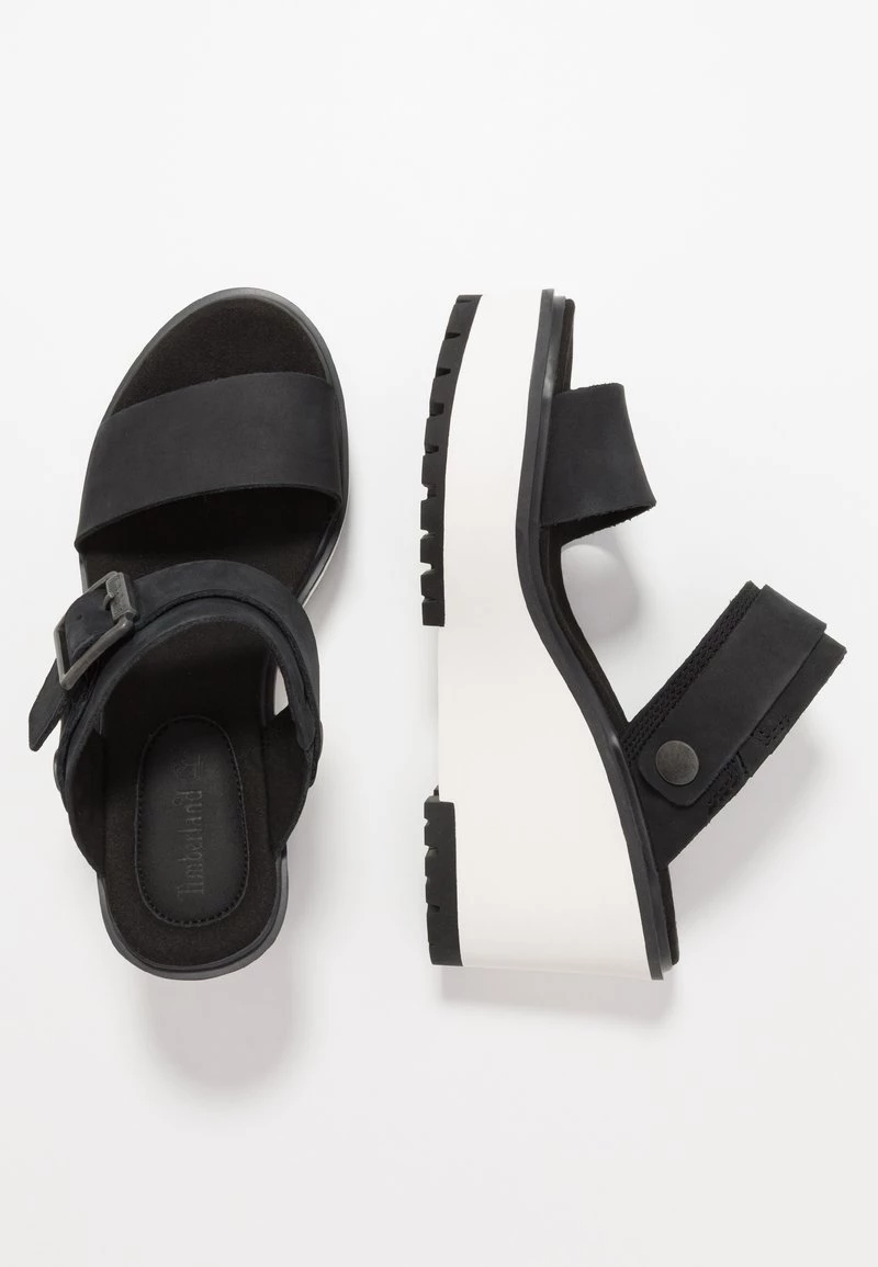 Timberland Donna KORALYN BAND WEDGE - Ciabattine - Black 4 Timberland Donna KORALYN BAND WEDGE - Ciabattine - Black - immagine 4