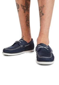 Timberland Uomo ATLANTIS BREAK BOAT SHOE - Scarpe Da Barca - Black Iris