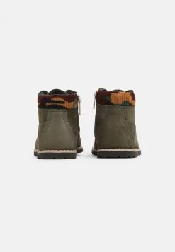 Timberland Bambini POKEY PINE 6IN BOOT WITH SIDE ZIP - Stivaletti Stringati - Green -Discount Timberland in Italia 3a5d04558ae5458daba0b8657a720926