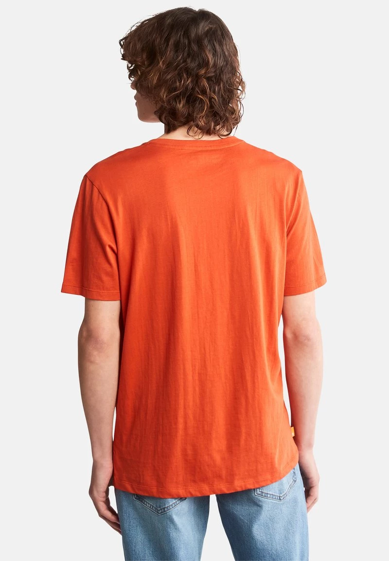 Timberland Uomo WWES FRONT TEE - T-shirt Con Stampa - Burnt Ochre 2 Timberland Uomo WWES FRONT TEE - T-shirt Con Stampa - Burnt Ochre - immagine 2