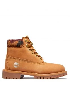 Timberland Bambini 6 IN PREMIUM WP BOOT - Stivaletti Stringati - Wheat