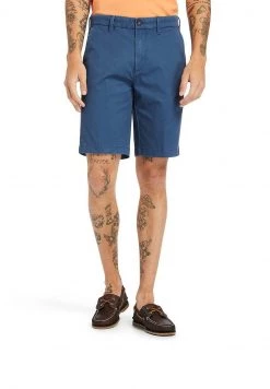 Timberland Uomo SQUAM LAKE STRETCH - Shorts - Dark Denim