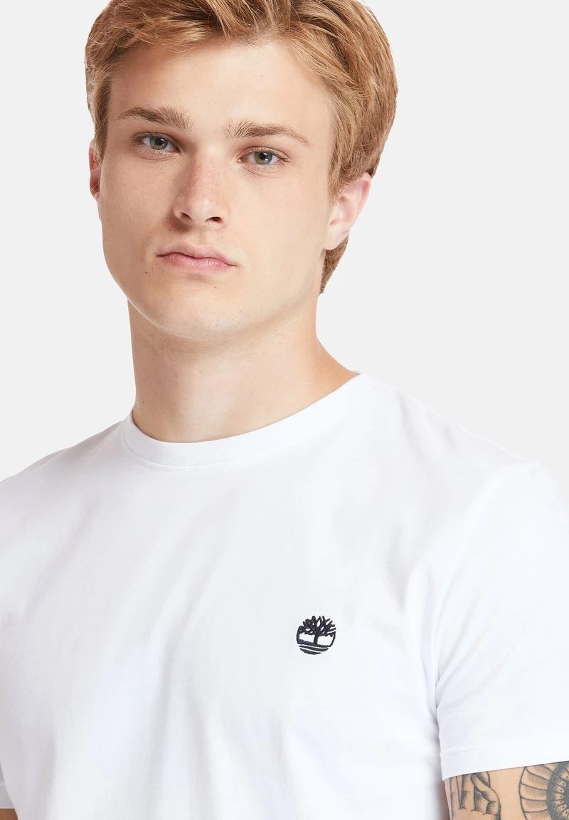 Timberland Uomo SS DUNSTAN RIVER - T-shirt Basic - White 5 Timberland Uomo SS DUNSTAN RIVER - T-shirt Basic - White - immagine 5