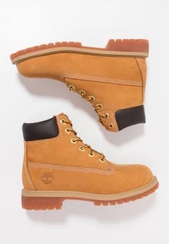 Timberland Unisex 6 IN PREMIUM WP BOOT - Stivaletti Stringati - Wheat