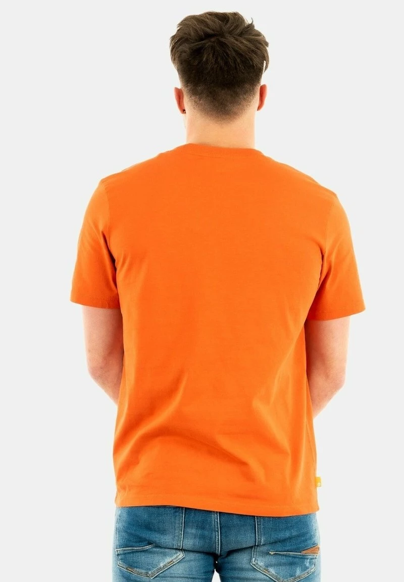 Timberland Uomo T-shirt Con Stampa - Orange 2 Timberland Uomo T-shirt Con Stampa - Orange - immagine 2