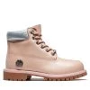 Timberland Bambini 6 IN PREMIUM WP BOOT - Stivaletti Stringati - Cameo Rose