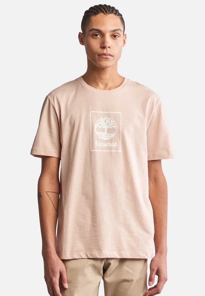 Timberland Uomo TREE LOGO TEE - T-shirt Con Stampa - Cameo Rose 1 Timberland Uomo TREE LOGO TEE - T-shirt Con Stampa - Cameo Rose