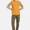 Timberland Uomo DUNSTAN RIVER JERSEY CREW - T-shirt Basic - Wheat Boot