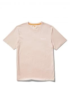 Timberland Uomo SMALL LOGO - T-shirt Basic - Cameo Rose