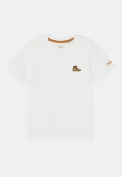 Timberland Bambini SHORT SLEEVES - T-shirt Con Stampa - White