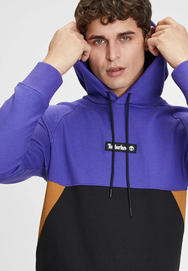 Timberland Uomo YC CUT&SEW HOODIE(REG BB) - Felpa Con Cappuccio - Purple/black 4 Timberland Uomo YC CUT&SEW HOODIE(REG BB) - Felpa Con Cappuccio - Purple/black - immagine 4