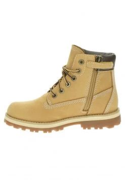 Timberland Unisex COURMA KID SNEAKER - Stivaletti Stringati - Geel